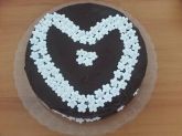 Bolo de coração - Chocolate